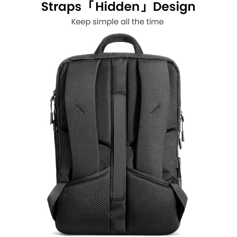 Herren praktischer Business-Rucksack mit gepolstertem Laptopfach und Organisationssystem Brehn