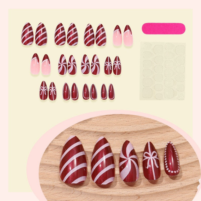 Gradient Style Press-On Nails mit Schließset Brehn