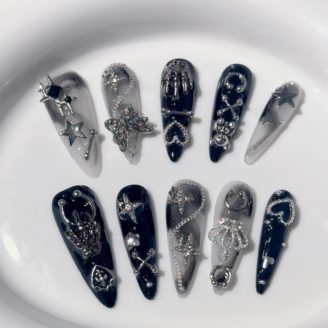 Glamouröse Nagelkunst Verlängerungen