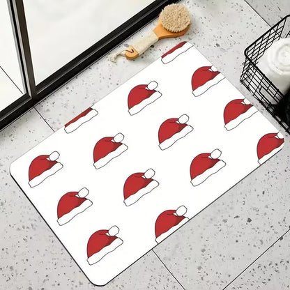 Spaß Urlaub Santa-Themen Fußmatte