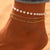 Elegantes Schichten Perlen- und Kettenarmband-Set Brehn