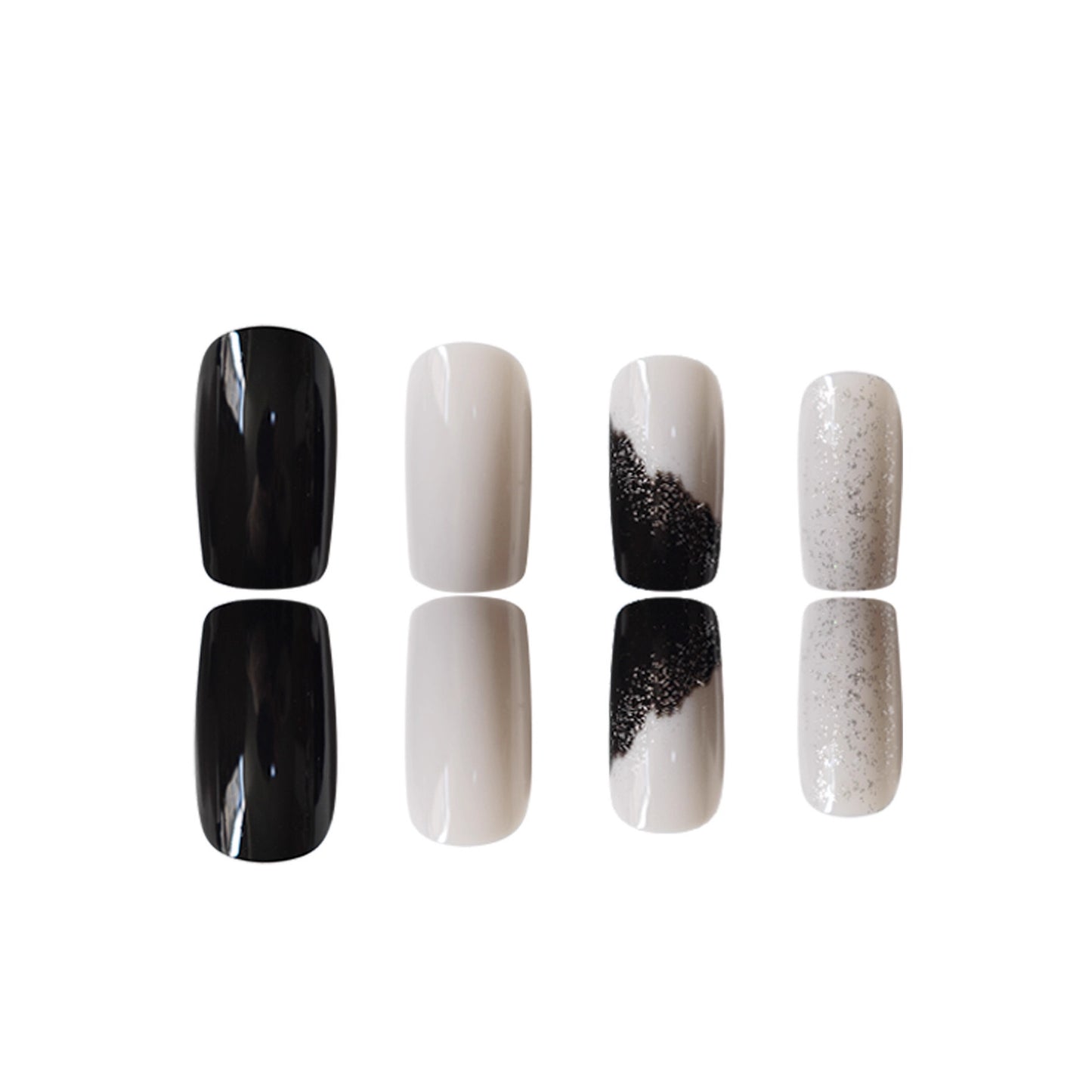 Glamouröse Ombre Press-On Nagelset Brehn