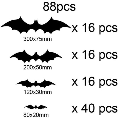 Dekoratives Bat Wandkunst-Set Brehn
