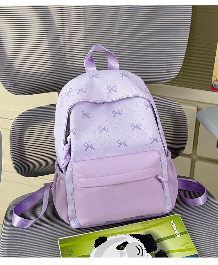 Verspieltes Muster Lässiger Schulrucksack Brehn