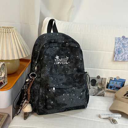 Stylische Sternen-Print Rucksack Brehn