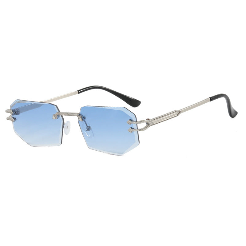 Damen geometrische Fashion-Sonnenbrille Brehn