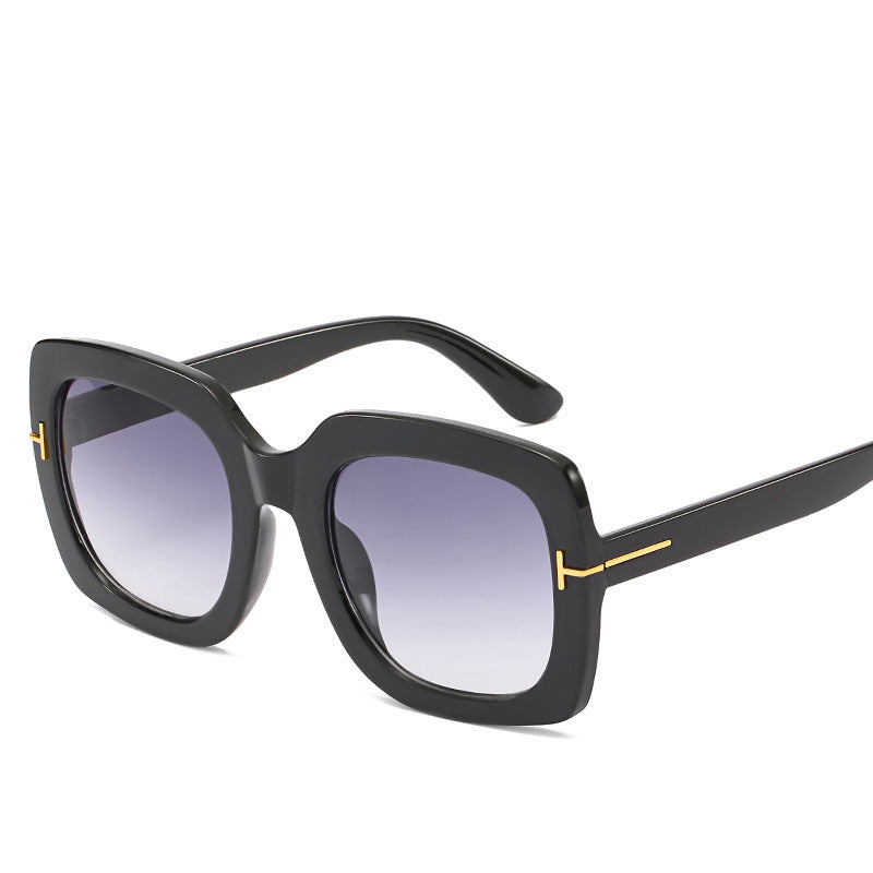 Oversized Mode Sonnenbrille mit verlaufenden Gläsern Brehn
