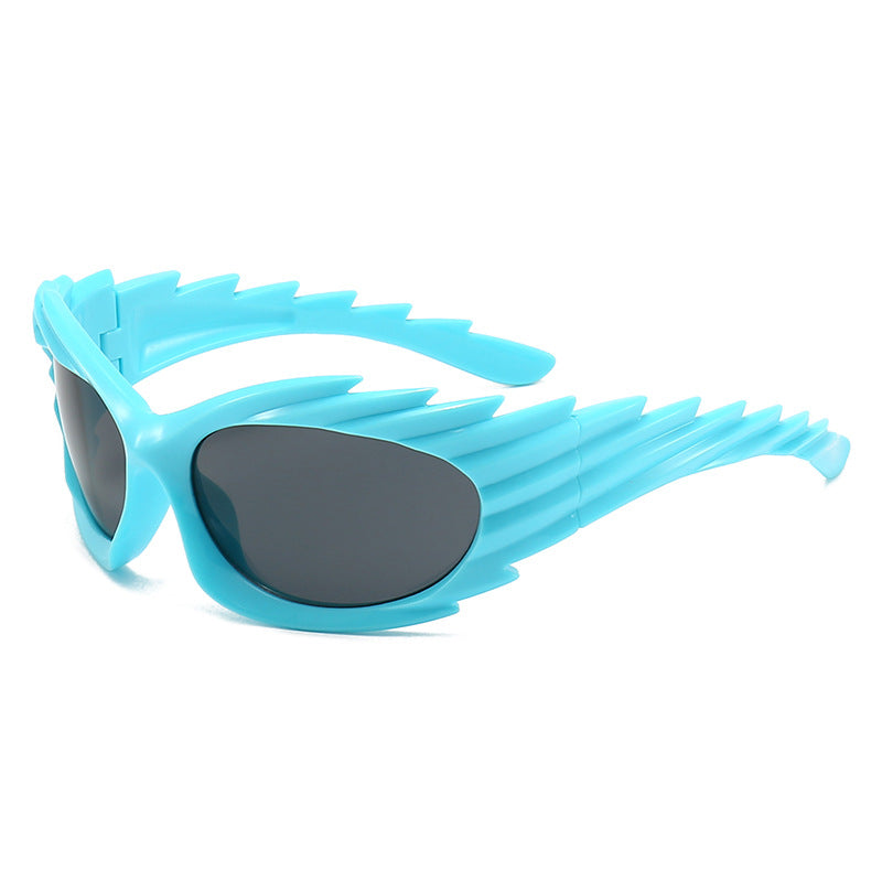 Damen sportliche und stylische Sportsonnenbrille mit innovativem Design Brehn