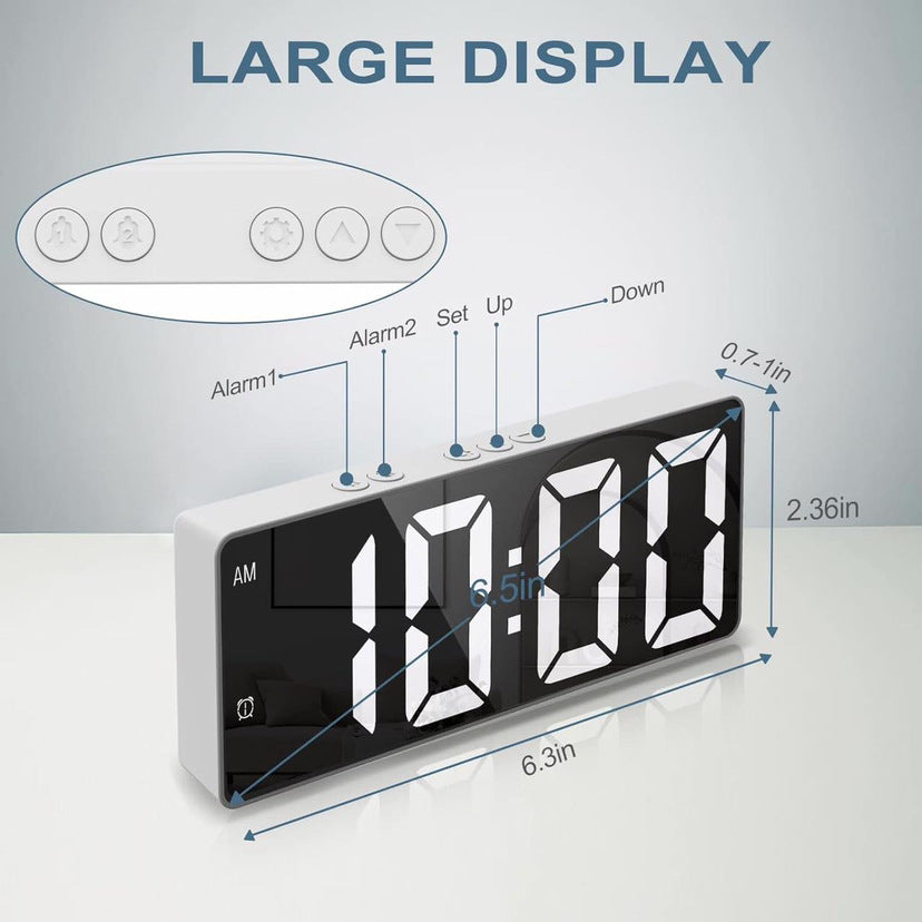 Digitale Led Wecker Brehn