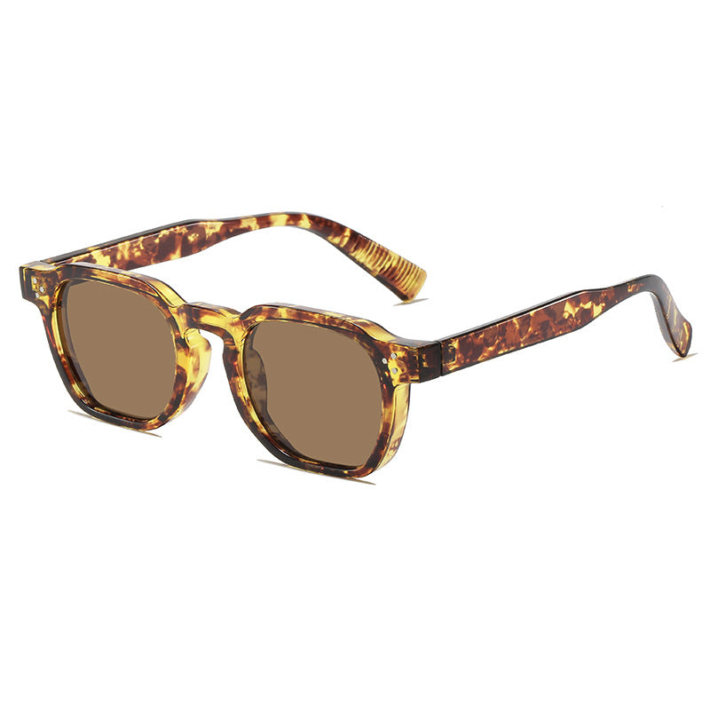 Trendige Übergroße Hexagon-Sonnenbrille Brehn