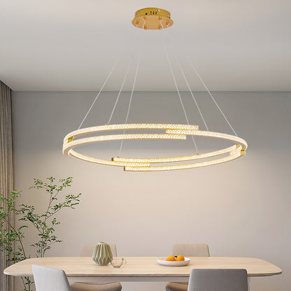 Modern Minimalist Ring Kronleuchter