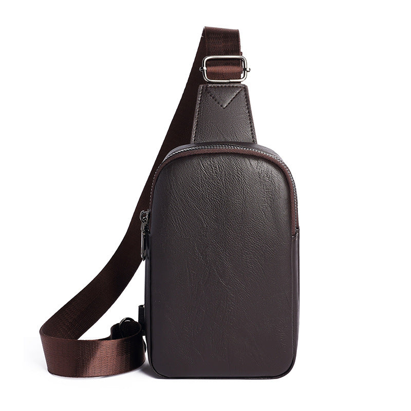 Premium Leder Umhängetasche Brehn