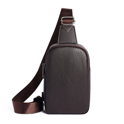 Premium Leder Umhängetasche Brehn