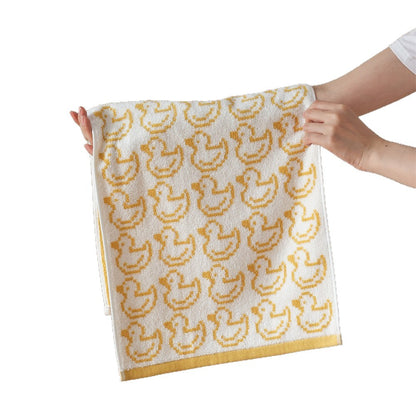 Kuscheldecke mit Teddy-Jacquardmuster und extra-weichem Frottee