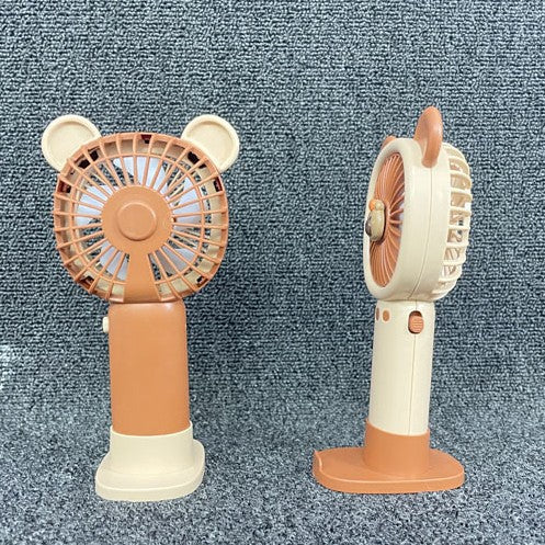 Unisex Tragbarer Handventilator im niedlichen Bären-Design Brehn