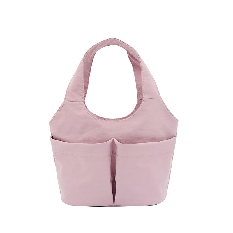 Minimalist Strukturierte Schultertasche