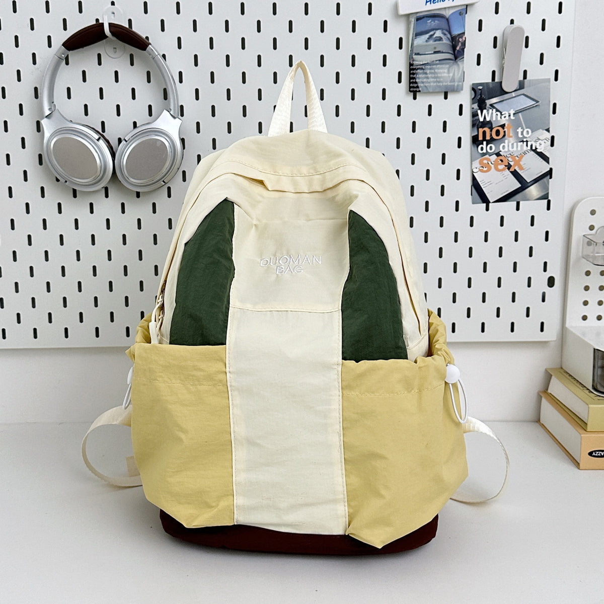 Lässiger Canvas-Rucksack Brehn