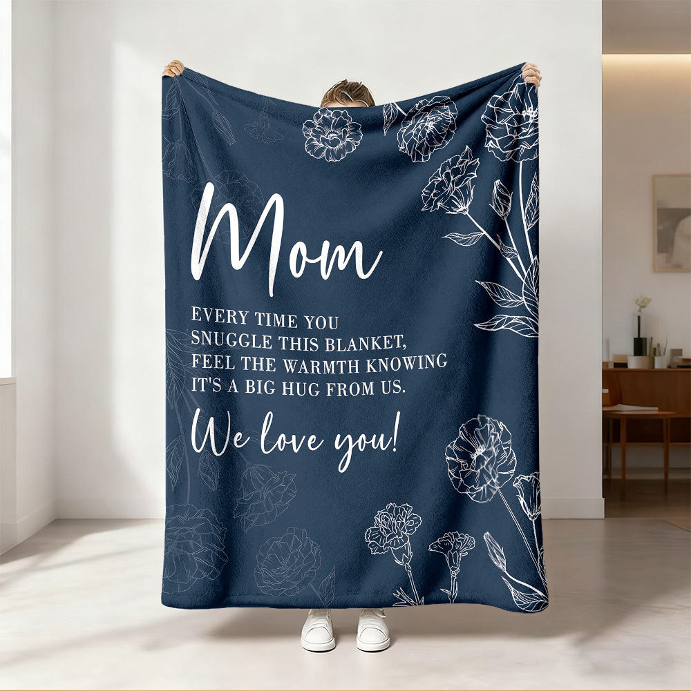 Personalisierte Wurfdecke