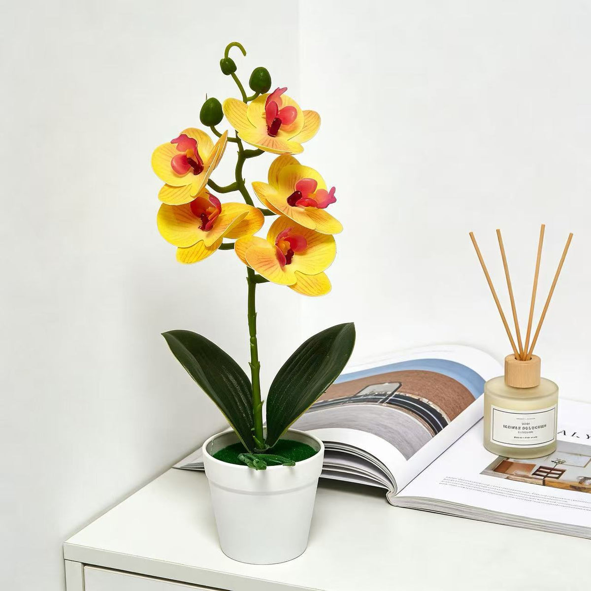 Dekorative Künstliche Orchidee für die Heimdekoration