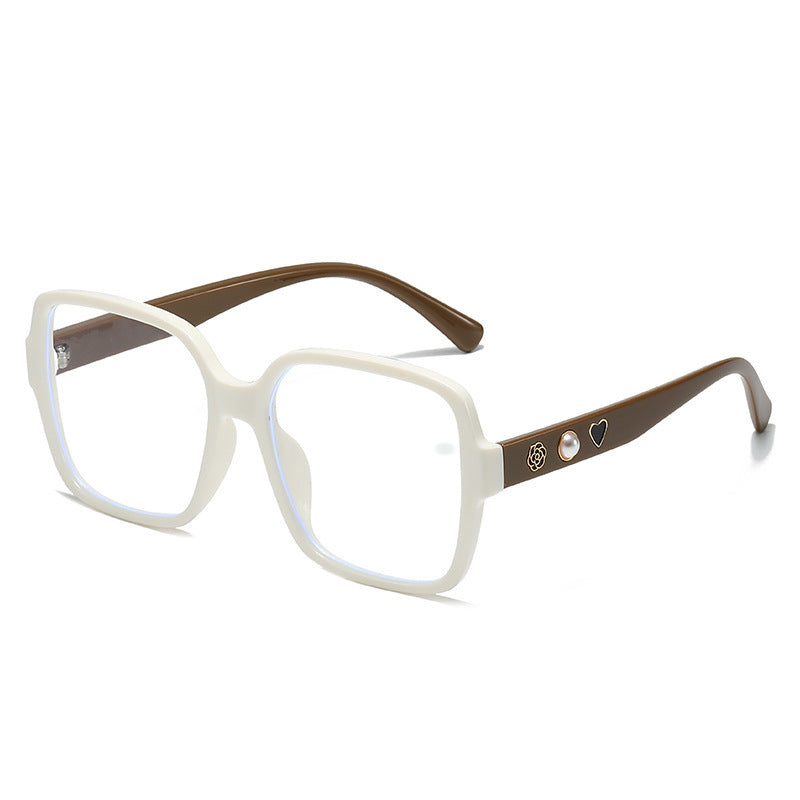 Elegante Übergroße Quadratische Fassung Brille Brehn