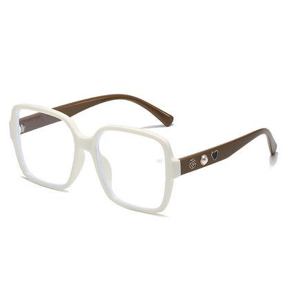 Elegante Übergroße Quadratische Fassung Brille Brehn
