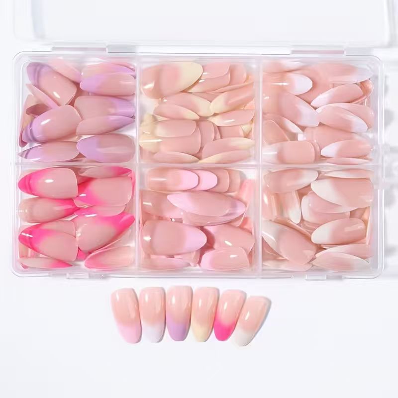 Premium Gradient Press-On Nail Set Brehn