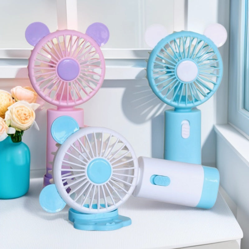 Unisex Tragbarer Mini-Ventilator mit Tierohren-Design Brehn