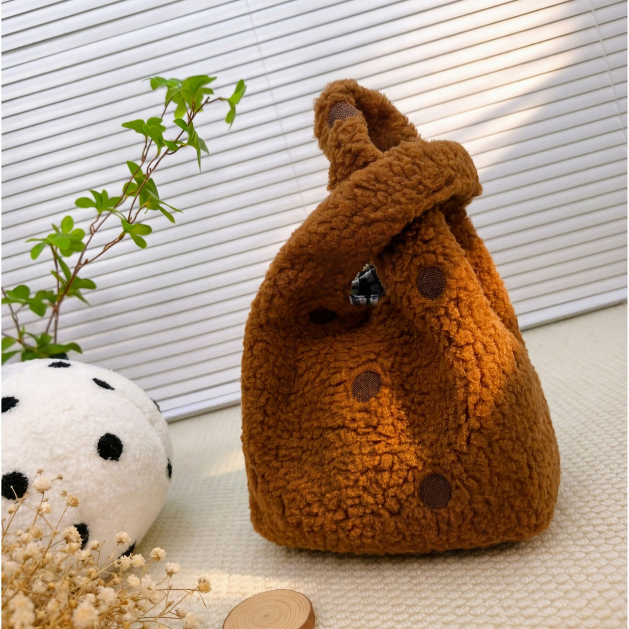 Kompakte Fuzzy-Punkte Sling Bag Brehn