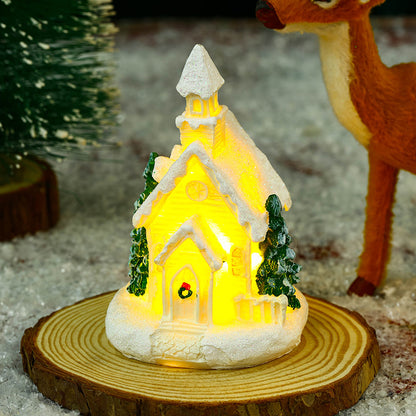 Dekoratives Weihnachtsdorf Brehn