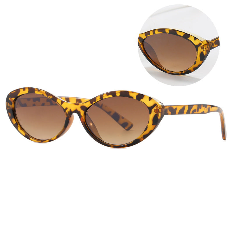 Damen stylische Cat-Eye Sonnenbrille mit sanften Kurven und UV-Schutz Brehn