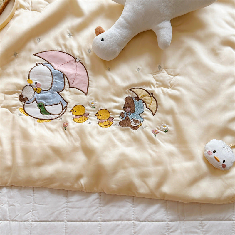 Unisex Kuscheldecke mit abnehmbaren und waschbaren Bezug Brehn