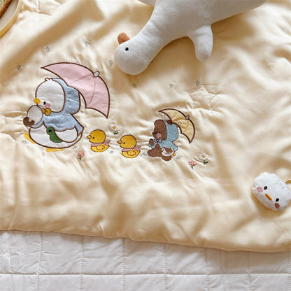 Unisex Kuscheldecke mit abnehmbaren und waschbaren Bezug Brehn