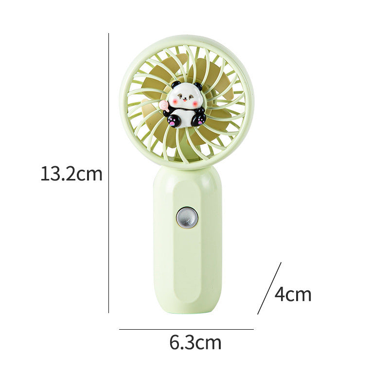Damen Tischventilator im niedlichen Panda-Design Brehn
