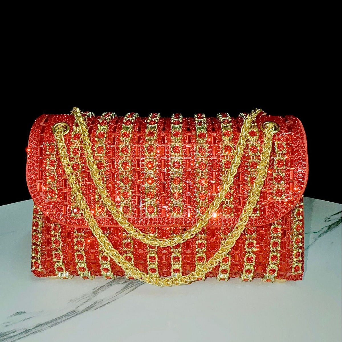 Dekorative Abendtasche