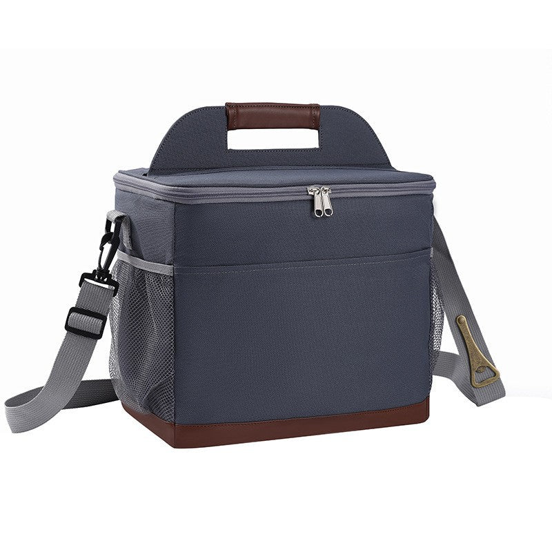 Stylischer isolierter Lunch-Organisator Brehn