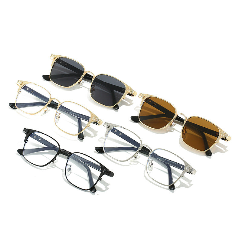 Damen modische Korrektionsbrille mit filigranem Metallrahmen Brehn