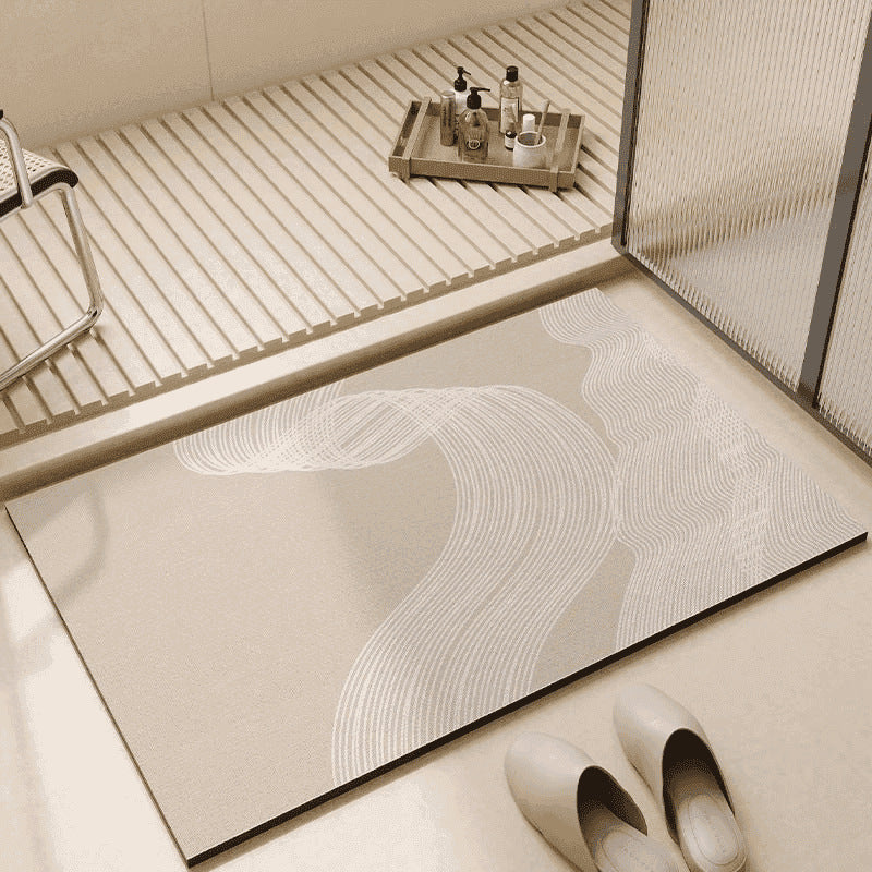 Absorbierende Luxus-Badezimmermatte Brehn