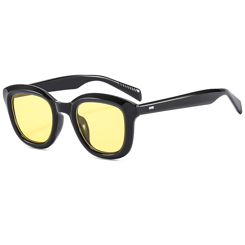 Damen Modische Sonnenbrille im eleganten, transparenten Design Brehn