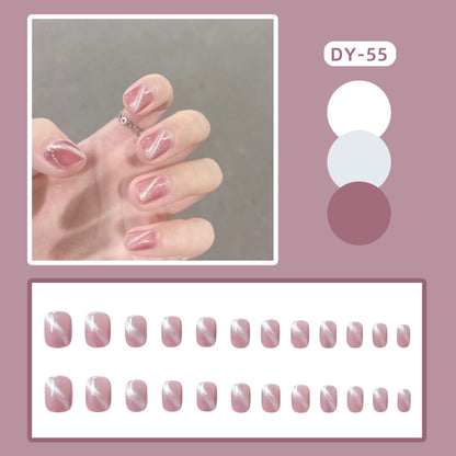 Sparkling Gel Press-On Nail Set Brehn