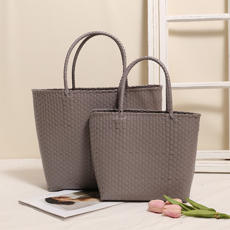 Geflochtene Freizeit Shopper-Tasche Brehn