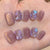 Glamorous Press-On-Nagelerweiterungen Brehn