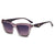 Damen modische Sonnenbrille im trendigen Stil Brehn