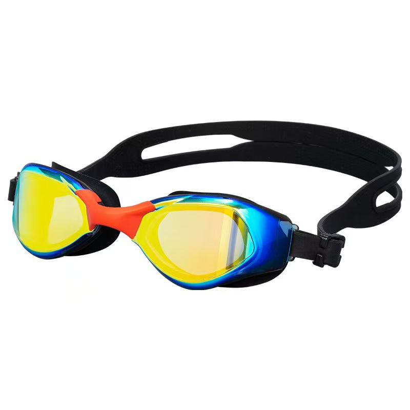 Schwimmschutzbrille mit Belüfteten Gläsern und Verstellbarem Kopfband Brehn