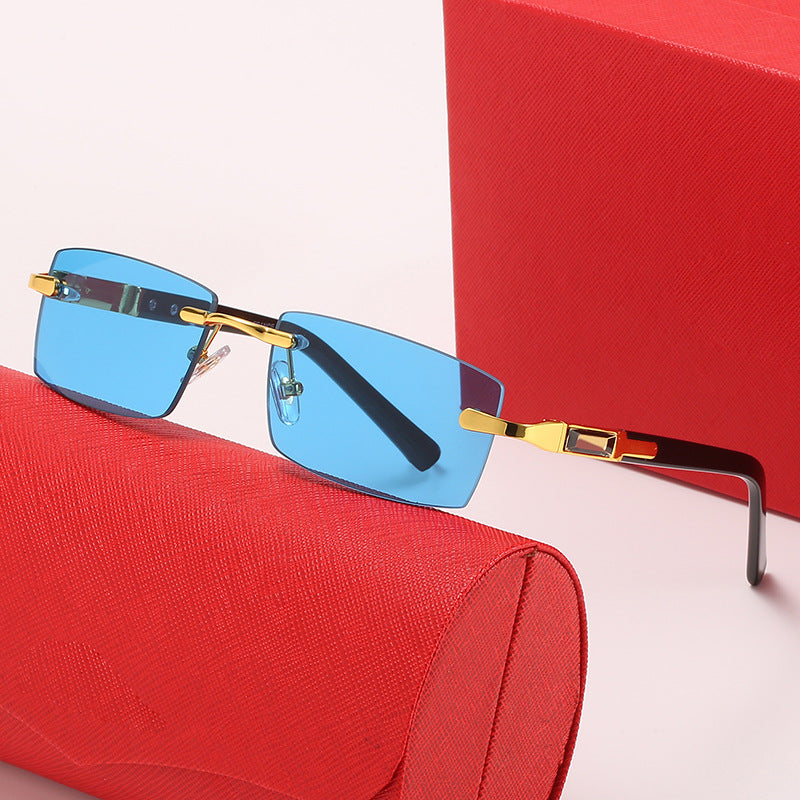 Damen modische Rechteck Sonnenbrille Brehn