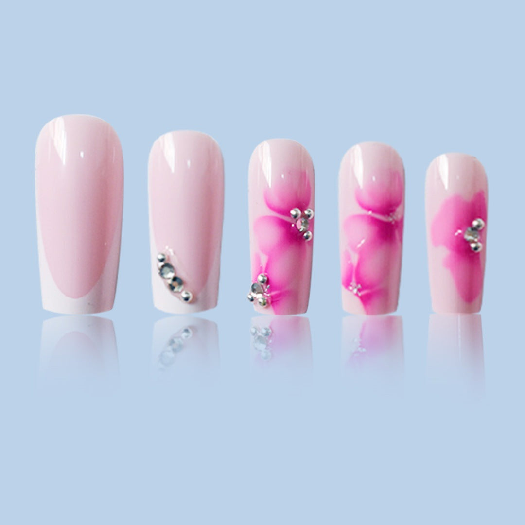 Floral Art Press-On Nagelset Brehn
