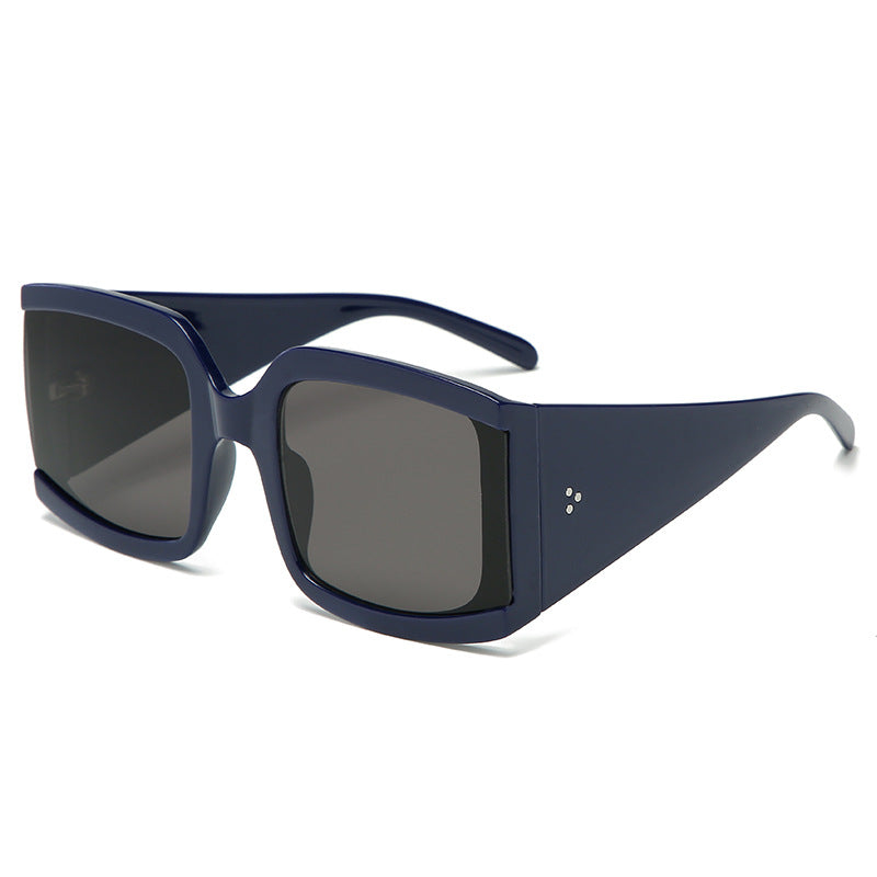 Damen oversized Sonnenbrille im modernen minimalistischen Stil Brehn