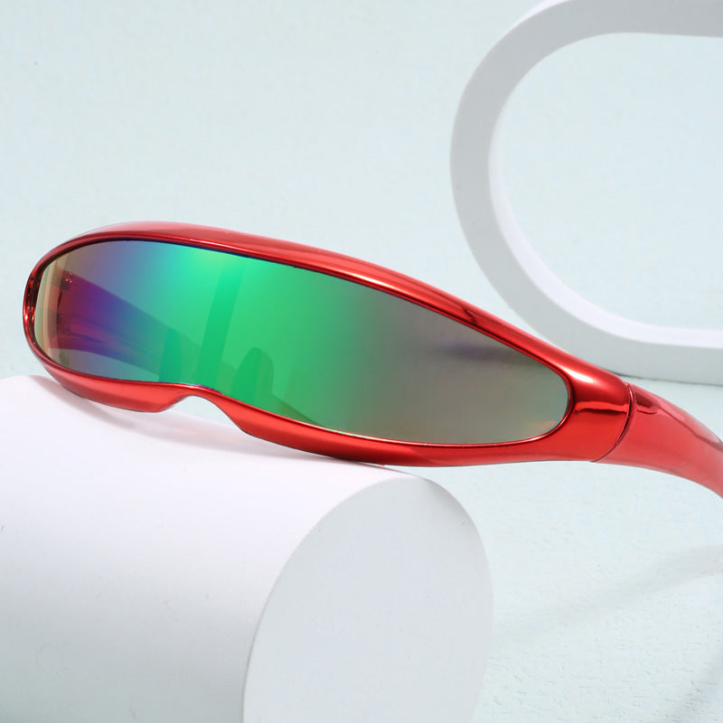 Damen Sportliche Sonnenbrille mit ergonomischem Design und verspiegelten Gläsern Brehn