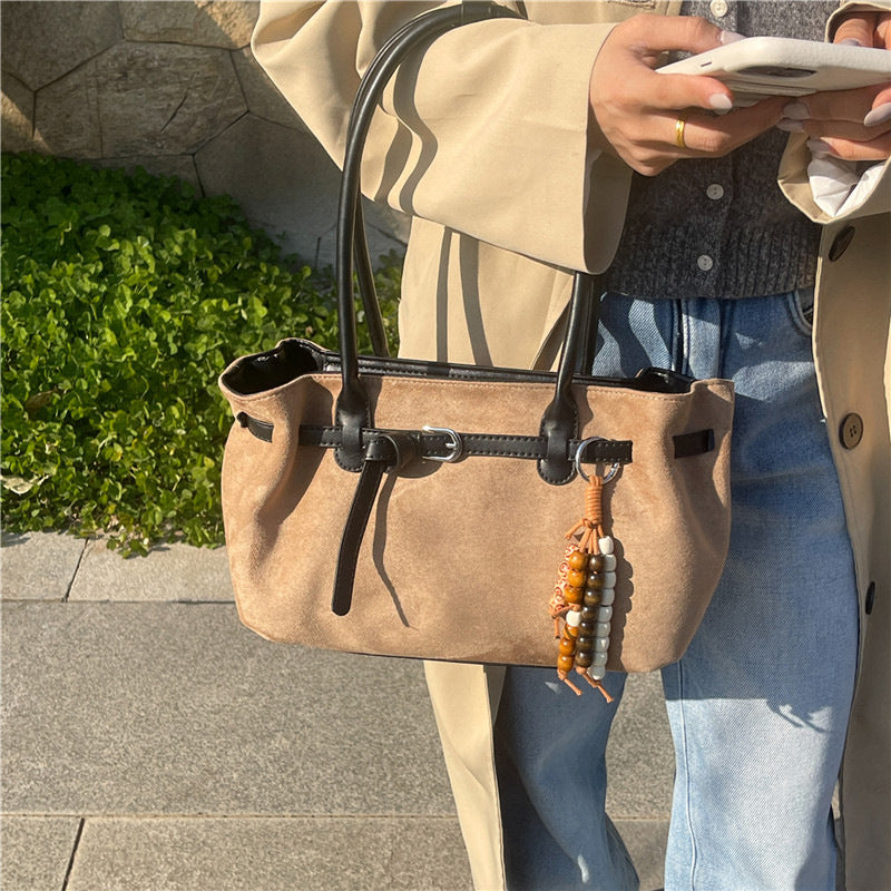 Wildleder Tote Bag Brehn