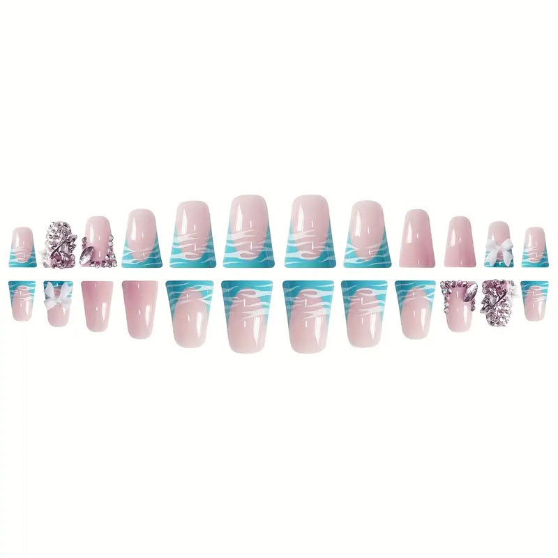 Premium Dekorative Nagelverlängerungen Brehn