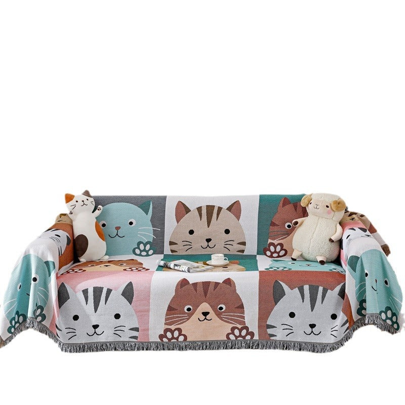 Kat Themen Sofaüberzug